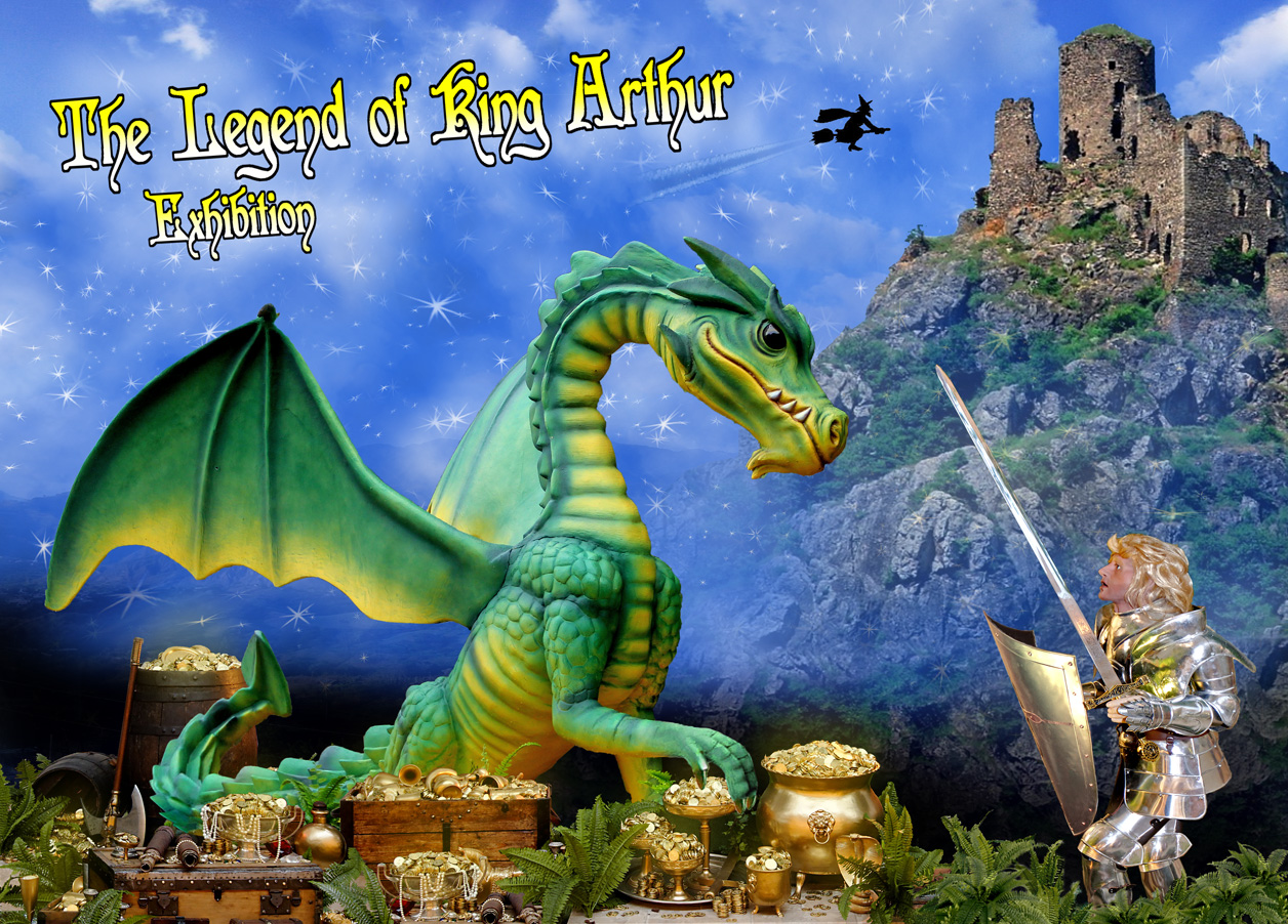 Exhibition The legend of King Arthur (100) Dragon